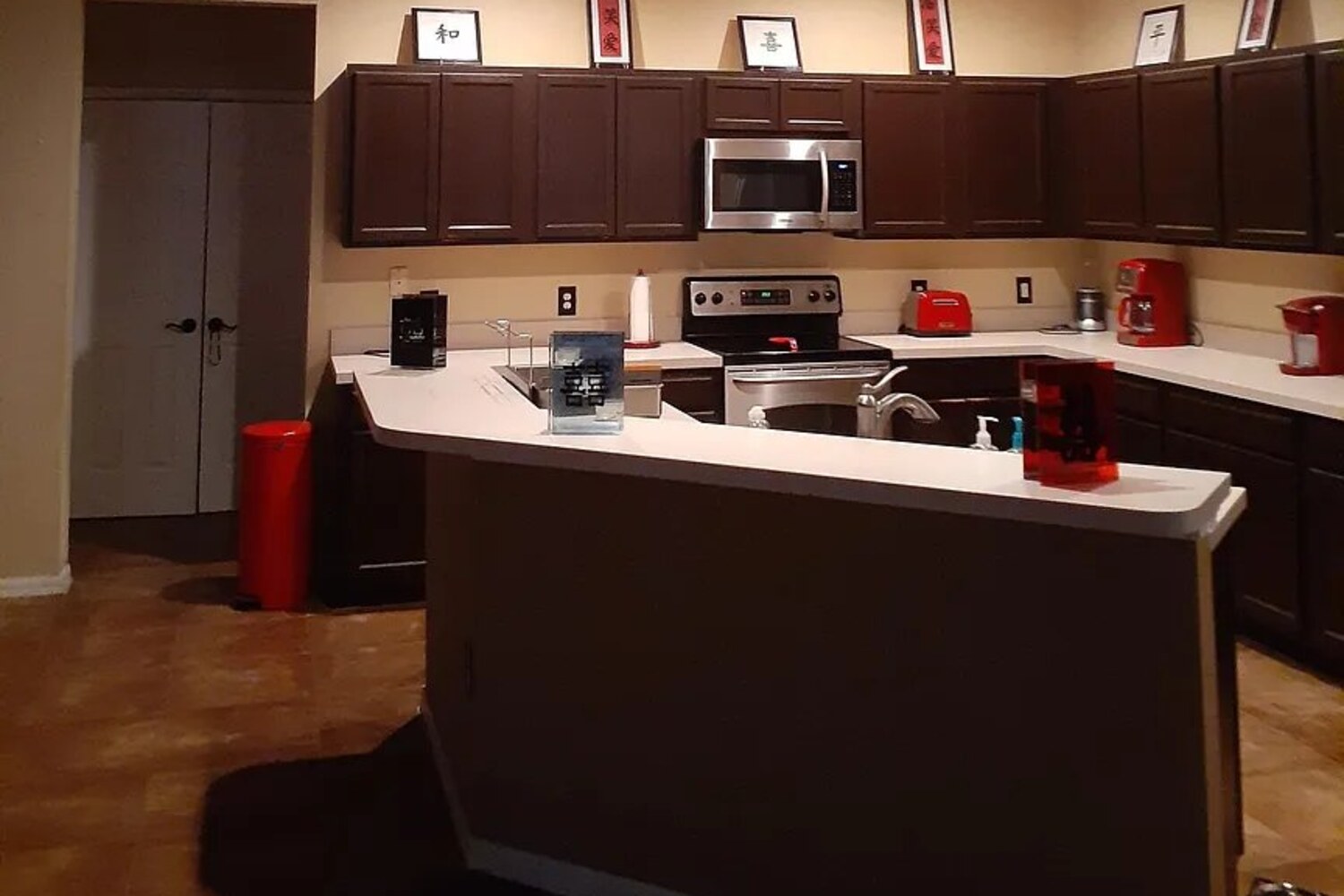 Kitchen before the remodel