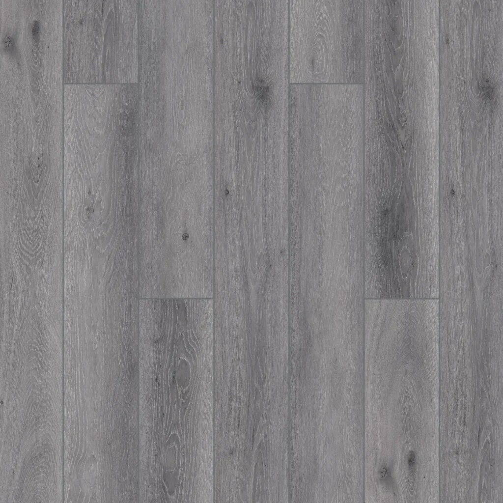 Metal Gray vinyl plank sample