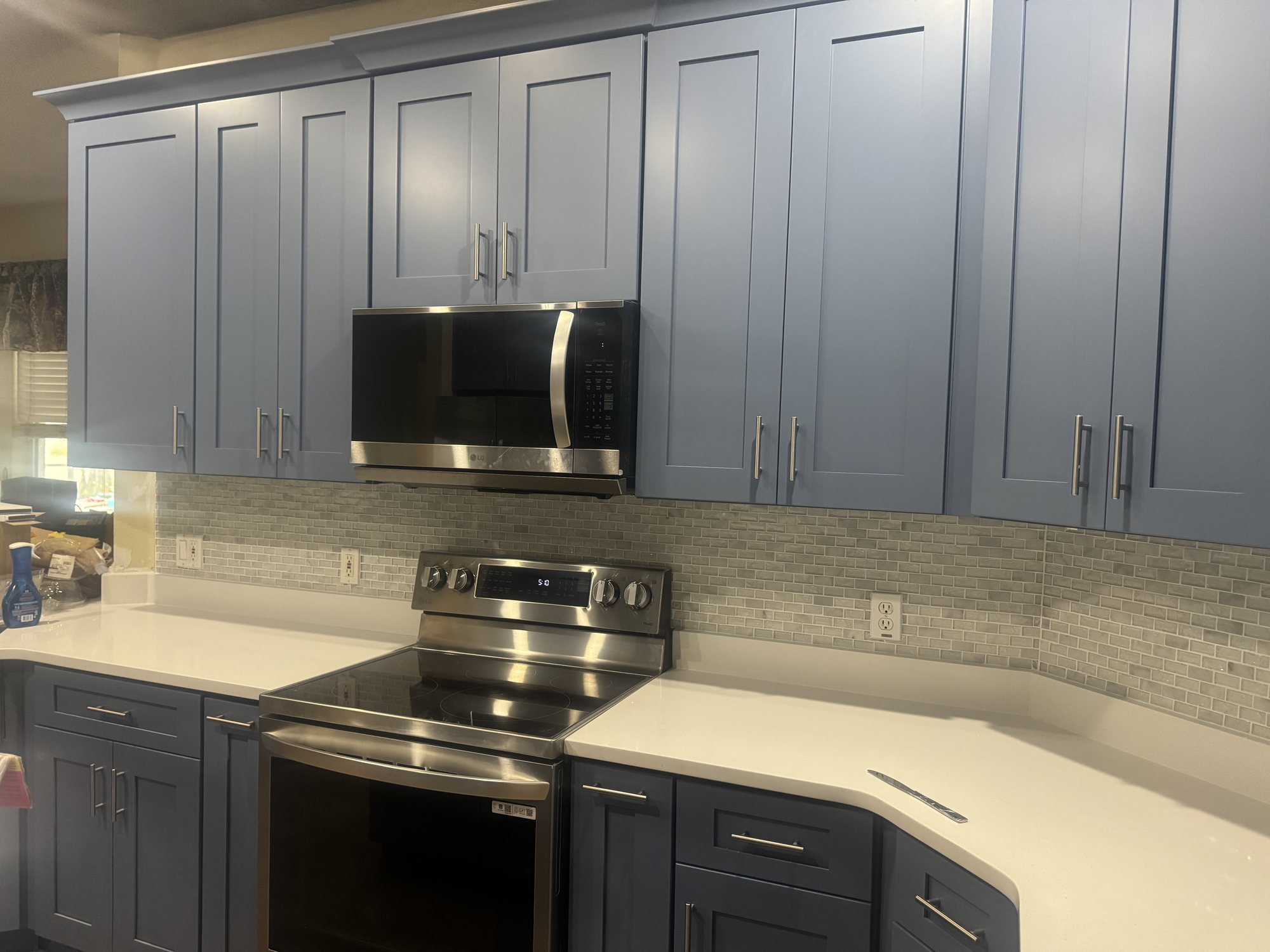 Finished kitchen